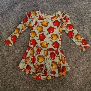 Dream Jamms Caramelt Your Heart Ruffle Romper